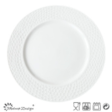 Embossed High Luxury Hotel 10.5" Dinner Plate